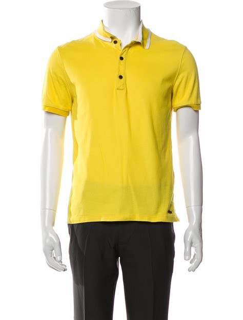 burberry polo shirt yellow|authentic Burberry polo shirt.